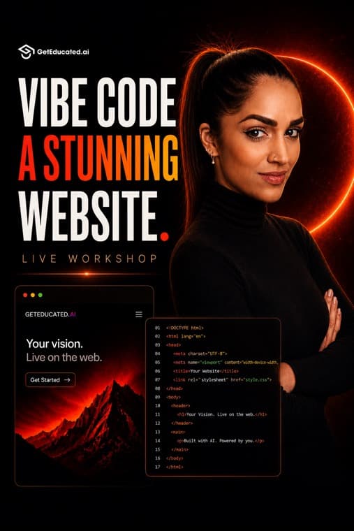 GetEducated.ai website workshop