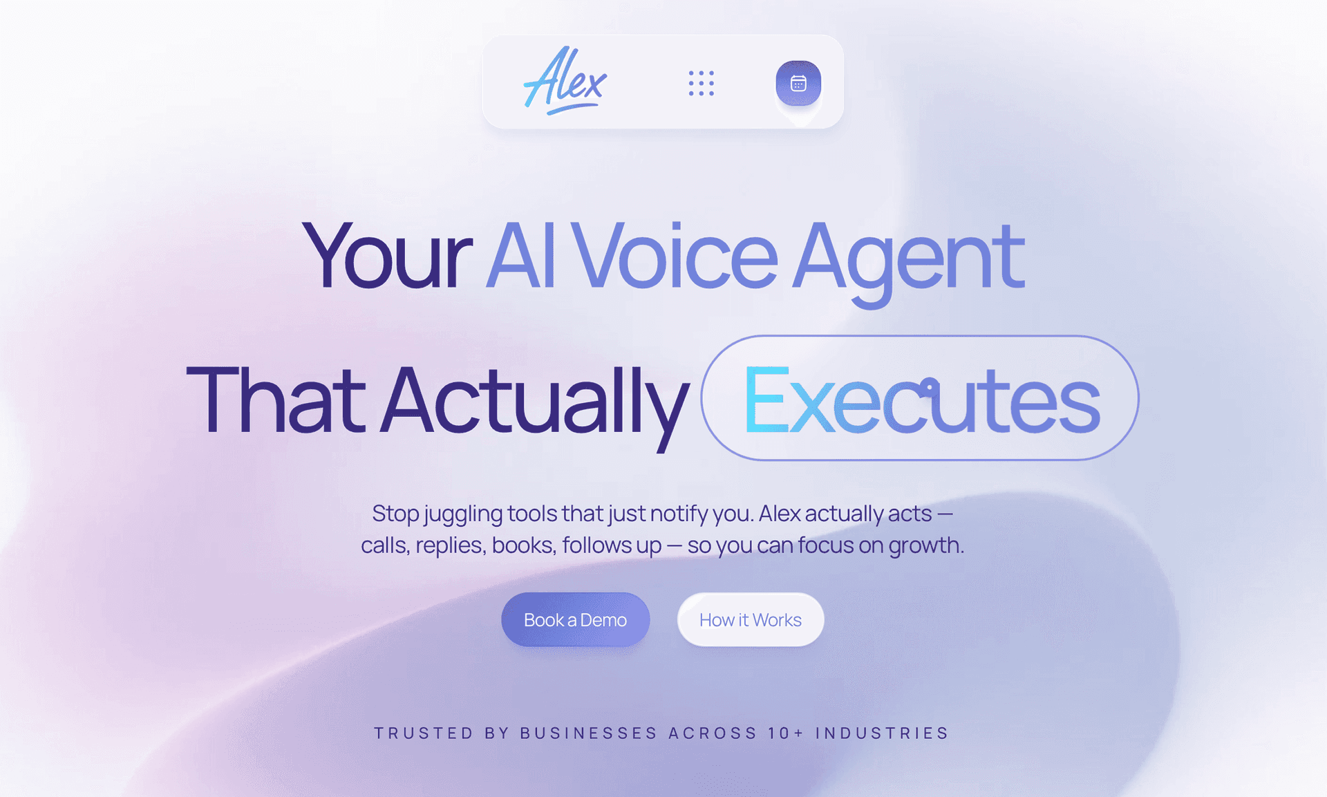 MyAlex.ai voice CRM